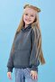 Unisex Hooded Kangaroo Pocket Hooded Winter Sweatshirt - Anthracite - 7