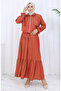 Double Suit with Elastic Sleeve and Zipper 0129-09 Tile - 2