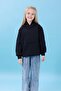 Unisex Hooded Kangaroo Pocket Hooded Winter Sweatshirt - Black - 4