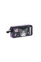 Kuromi First School Bag Set - Original Licensed / Purple Black - Lunch + Box + Pen Holder + Water Bottle Set - 5