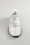 Knitwear White Black Sports Shoes - 4