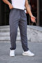 Smoked Color Men's Summer Linen Blend Trousers - 4