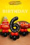 6 Years Old Cars Cars Lightning Mcqueen Race Car Concept Birthday Set Cake Balloon and Car Figure