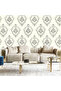 Modern PVC Wallpaper 1 Roll For Living Room Bedroom Decor, 0.53m X 9.5m (510301) - 2