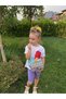 Female Child Metallic String Canvas Candy Bag - 2