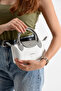 Women's White Crossbody Bag - 3