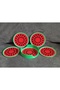 Set of 4 Watermelon Themed Coasters