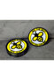 Set of 4 Bee Themed Coasters - 3