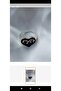 Set of 4 Steel Rings Heart Bee - 2