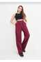 Women's Pleated Fabric High Waist Palazzo Pants