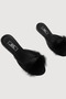 Women's Feathered Dowry Gift House Slippers Vr.G01.80C.Y01 - 2