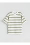 Lcw Kids Brown Crew Neck Striped Boys T-Shirt Pack of 2 - 3