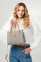 Original Women's Original Adjustable Strap Luxury Design Hand & Shoulder Bag Shoulder Bag Shopper 25 X 22 cm - 2