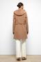 Hooded Cape Detailed Coat Kamel 3109 - 7