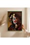Wooden Frame Painting Framed Poster Art Wall Decor Tk/1485