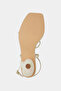 The Maritime Strapp Women's Cream Strappy Sandals - 6