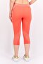 Women Sportswear Fit Training Crop Tights, Red - 3