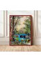 Wooden Frame Painting Framed Poster Art Wall Decor Tk/1484 - 2