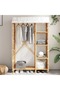 Wardrobe 110x45x170 cm Bamboo