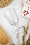 Allegra Transparent Set of 6 Goblet Glasses 750 ml Acrylic Material - Not Glass, Shatter Resistant - 3