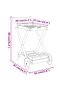 Tea Trolley 54x87x90 cm Solid Wood Acacia - 3