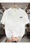 Eagle Printed Oversize Crew Neck T-Shirt