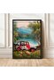 Wooden Frame Painting Framed Poster Art Wall Decor Tk/1486 - 2