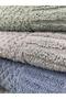Atlas 3-Piece Hand and Face Towel Set – 50X90 cm 100% Cotton, Soft Textured, Knitted Pattern. - 2