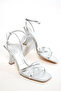 Silver Women's Classic Heeled Shoes 20807 - 2