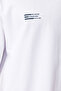 Beyaz Oversize Yazı Baskılı %100 Pamuklu T-Shirt TMNSS24TS00075 - 5