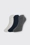 Patterned Sports Socks Set of 3