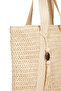Beige Women's Straw Shoulder Bag 05Po25Y3524 - 5