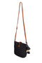 Black Women's Crossbody Straw Shoulder Bag 05Po25Y3520 - 3