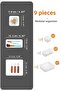 6-Piece Drawer Multi-Purpose Organizer - Cosmetic Jewelry Makeup Organizer Cabinet Organizer Transparent - 2