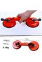 مقبض حمام كبير الحجم مع كوب شفط، قفل حامل الحمام، مكنسة كهربائية متعددة القوة - 2