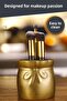 Makeup Organizer, Makeup Brush Holder, Makeup Brush Holder, Gold Antique Finish, Model 8 - 5