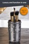 Makeup Organizer, Makeup Brush Holder, Makeup Brush Holder, Antique Silver Finish, Model 10 - 2