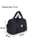 Unisex Women and Men Can Use Travel and Sports Bag with Strap - 2
