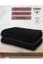 2 Pcs Cotton, Hairdresser Towel, Sports Towel, Barber Towel, Gym, Fitness Towel 50 X 90 Meli̇s Towel
