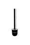 حامل فرشاة المرحاض فضي - 2