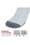 2 Pack Combed Cotton Seamless Colorful Ribbed Sports Socks for Men and Women with Towel Bottom 3502 - 7