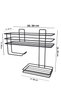 Toilet Bathroom Hygiene Set Toilet Paper Holder with Phone Liquid Soap Wet Wipes Container - 5
