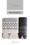 Keops 100% Cotton Embroidered Tasseled 2-Piece Boxed Towel Set