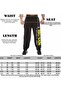 Loose Fit Zipper Pocket Sweatpants Summer Sports Pants Big Sam 1092 - 8