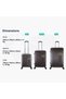 Canyon Luggage Set 3 pc Metallic Mud - 4