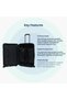 Canyon Luggage Set 3 pc Metallic Blue - 3