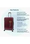 Canyon Luggage Set 3 pc Burgundy - 2