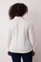 White Balloon Sleeve Cotton Regular Regular Fit Woven Shirt Tbbaw26Ax00009 - 4
