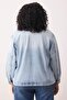 Mavi Crew Neck Oversize/Wide Fit Denim Plus Size Jacket Tbbaw26Ag00002 - 4