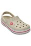 11016 Crocband Beige-Pink Men's Slippers - 4